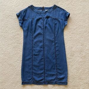 Halogen Denim Blue Women's Mini Dress XS